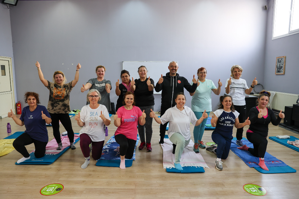 Buca’da pilates kurslarına yoğun ilgi