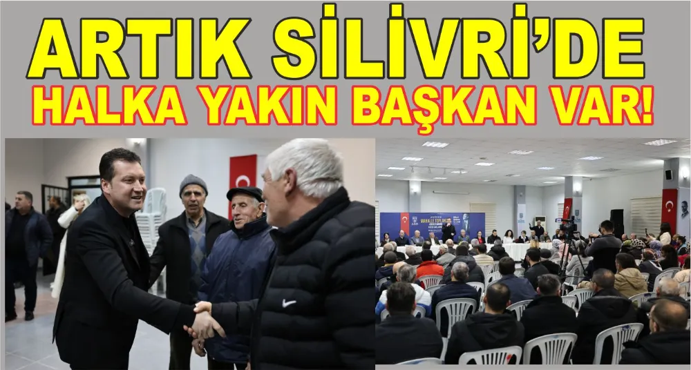 Silivri Belediye Başkanı Bora Balcıoğlu Akören Mahallesi’nde Vatandaşlarla Buluştu