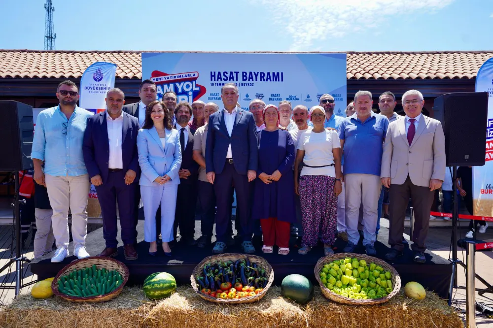 İBB BAŞKAN VEKİLİ ASLAN BEYKOZ’DA HASAT BAYRAMI’NA KATILDI